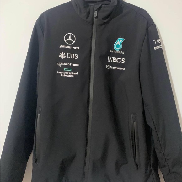 Stitched Other - Mercedes Benz AMG Petronas 2022 Softshell F1 jacket
